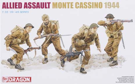 Allied assualt Monte Cassino 1944