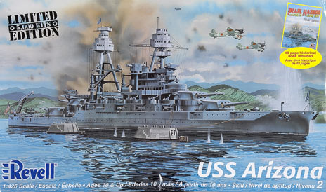 Dragon 1/700 scale USS Arizona BB-39 1941