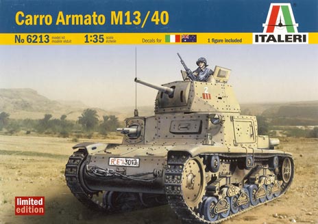 Tamiya 1/35 scale Carro Armato M13/40
