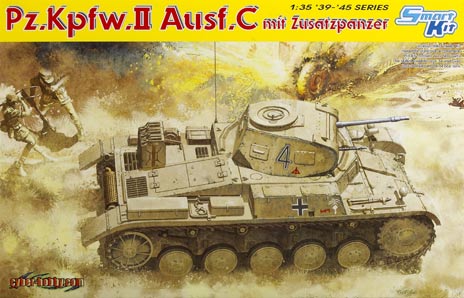 PzKpfw.II Ausf.C mit Zusatzpanzer