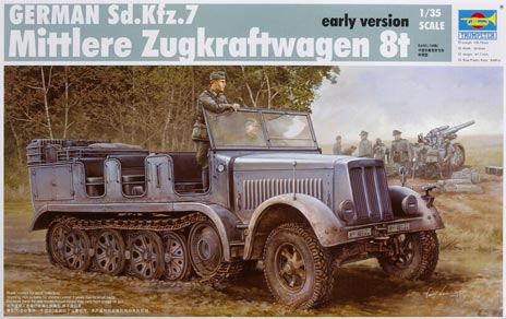 German SdKfz.7 Mittlere Zugkraftwagen 8t