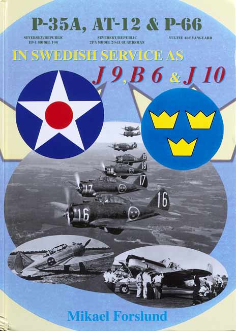 P-35A, AT-12 and P-66 in Swedish Services as J9, B6 and J10