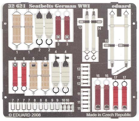 German seatbelts WWI