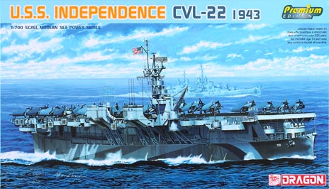 USS Independence CVL-22 1943