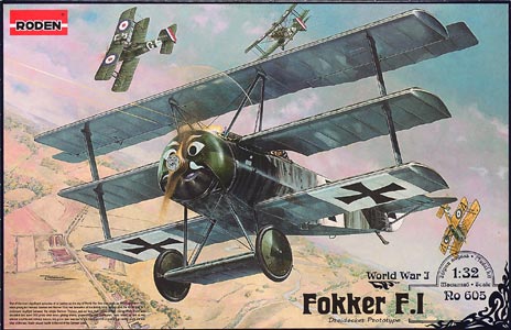 Eduard Model Accessories 1/72 scale Fokker F.I (ProfiPack)