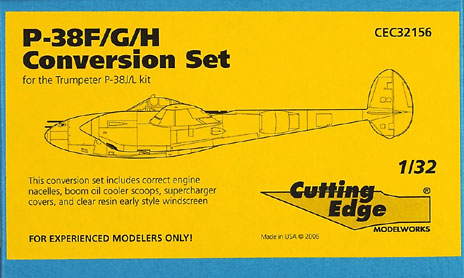 P-38F/G/H conversion set for Trumpeter