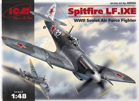Spitfire LF.IXE Soviet Air Force fighter