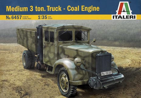 Medium 3 ton truck – coal engine