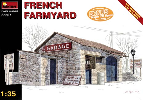 French farmyard