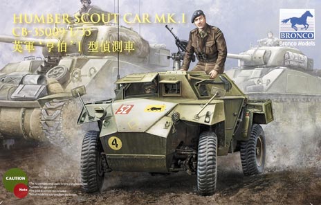 Bronco 1/35 scale Humber Scout Car Mk. I