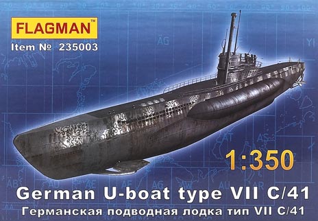 German U-boat type VII C/41