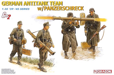 German antitank team with Panzerschreck