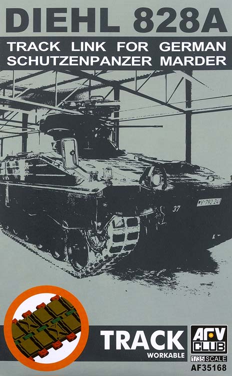 Diehl 828A track link for German Schutzenpanzer Marder