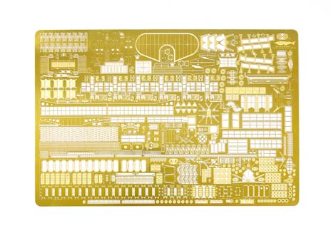 USS Fletcher photoetch brass for Revell