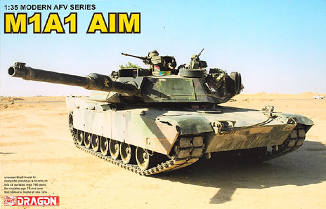 Dragon 1/35 scale M1A1 AIM Abrams