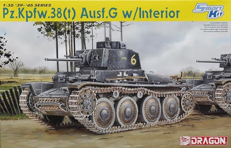 Pz.Kpfw.38(t) Ausf.G w/Interior