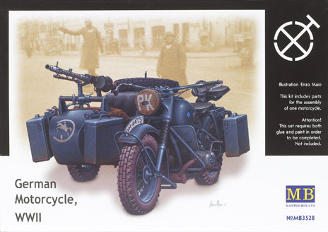 German motorcycle WWII