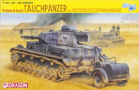 PzKpfw.IV Ausf.E Tauchpanzer with betriebsstoffanhänger