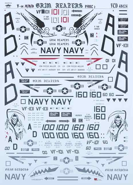 F-14 A/B/D VF-101 Grim Reapers