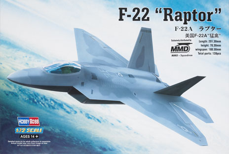 Italeri 1/48 scale F-22 Raptor