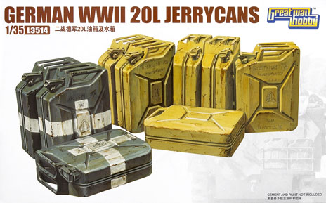 German WWII 20L jerry cans