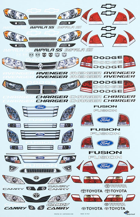2007 and Up COT grilles and lights