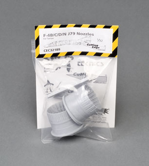 F-4B/C/D/N J79 nozzles for Tamiya