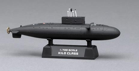 Russian Navy Kilo class submarine