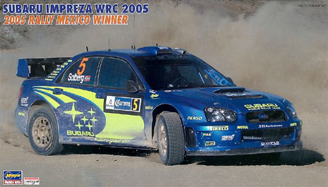 Subaru Impreza WRC 2005 Mexico winner