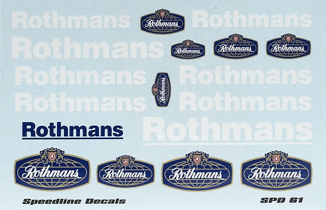 Rothmans logos and crests