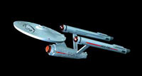 Polar Lights 1/1000 scale “Star Trek” USS Enterprise (NCC-1701)