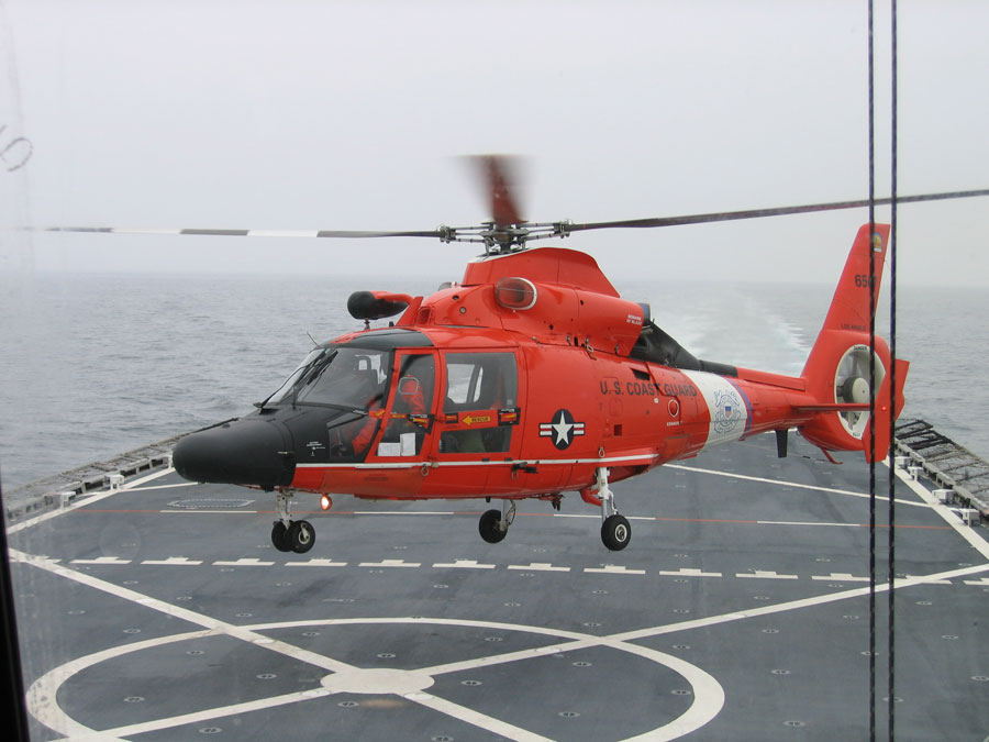HH-65 Dolphin and the U.S. Navy’s littoral ships