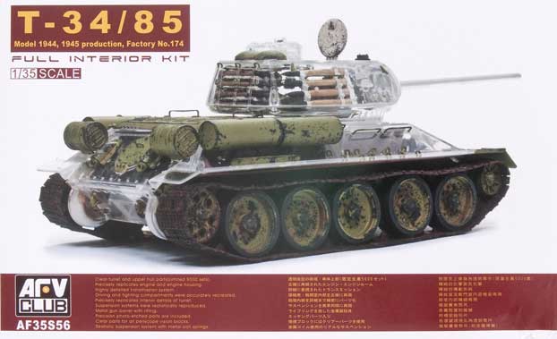 T-34/85 Model 1944 1945 production Factory No. 174