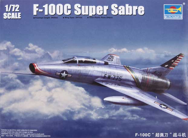 F-100C Super Sabre fighter