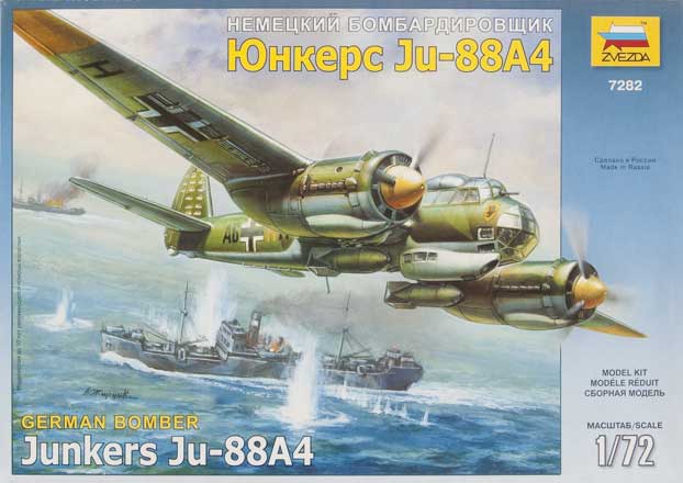 Junkers Ju-88A4 German bomber