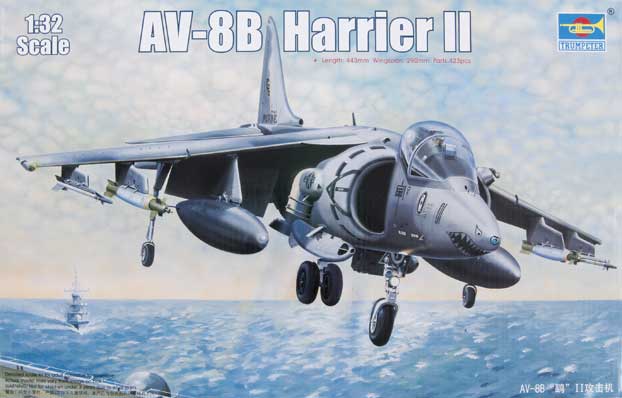 Hasegawa 1/72 scale AV-8B Harrier II