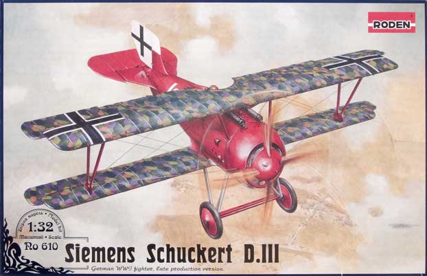 Siemens Schuckert D.III German WWI fighter