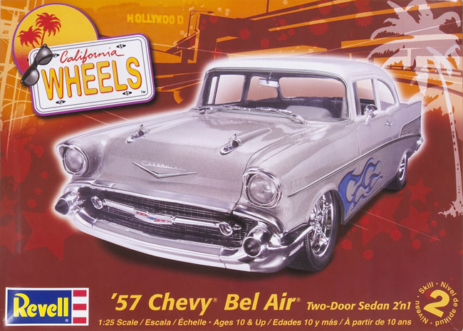 1957 Chevy Bel Air two-door sedan 2’n1