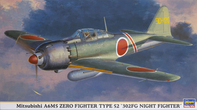 Mitsubishi A6M5 Zero fighter type 52 302FG night fighter