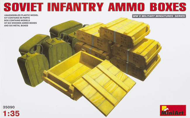 Soviet infantry ammo boxes