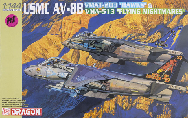 “USMC AV-8B VMAT-203 “Hawks” & VMA-513 “Flying Nightmares”