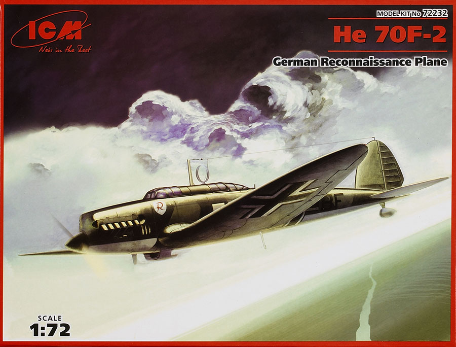 He 70F-2 German reconnaissance plane