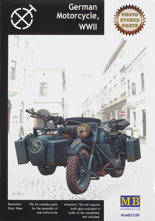 German motorcycle, WWII
