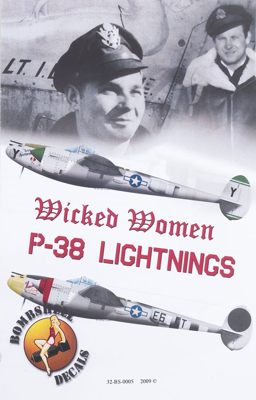 Wicked Women P-38 Lightnings San Antonio Rose
