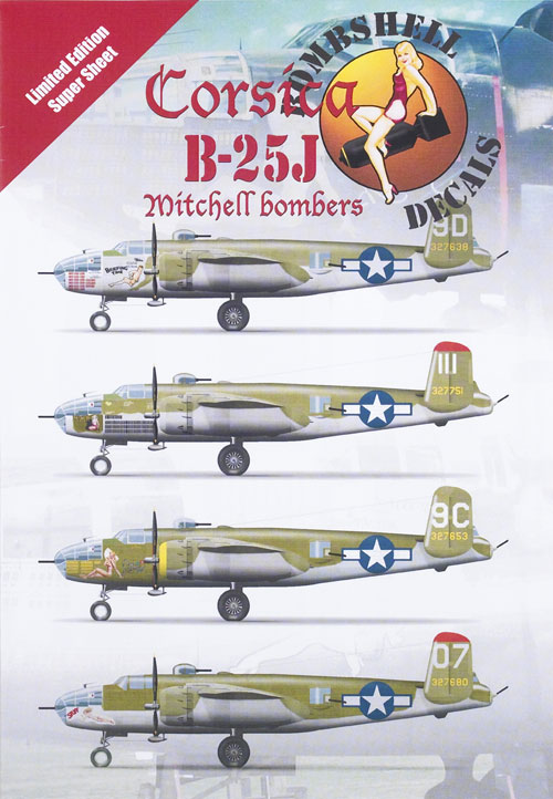 Corsica B-25J Mitchell bombers