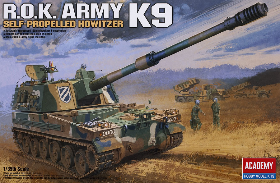 R.O.K. Army K9 self-propelled howitzer