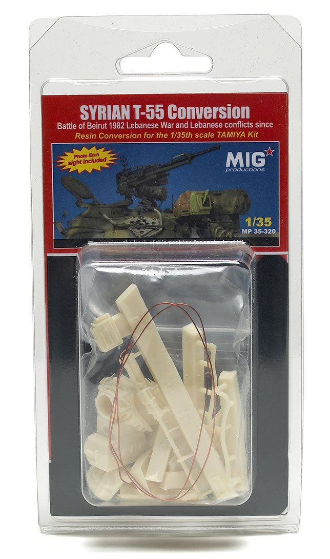 Syrian T-55 conversion for Tamiya