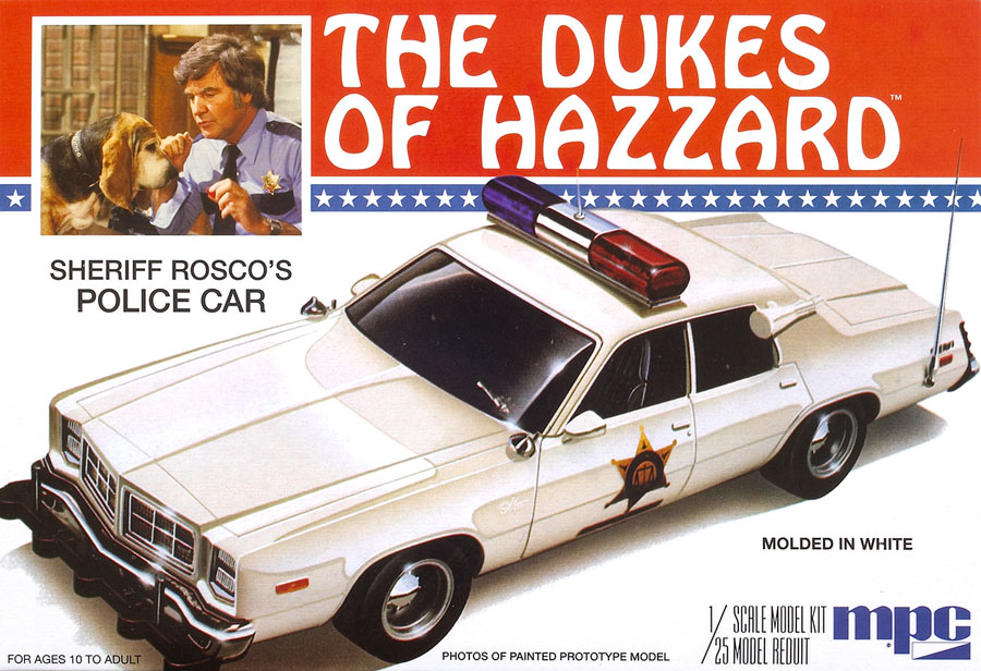 Sheriff Rosco’s police car (The Dukes of Hazzard)