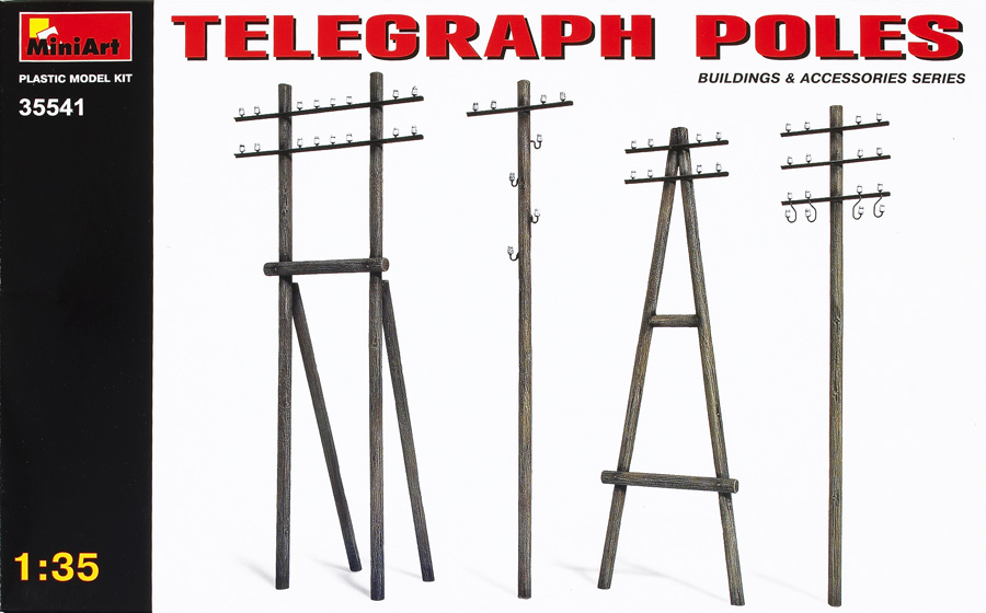 Telegraph poles