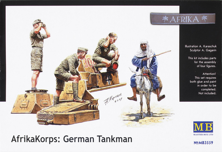 AfrikaKorps: German tankman